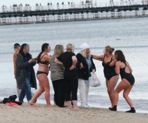 Morsy dorwały Joannę Kurowską na plaży