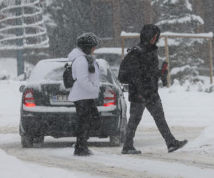 Intensywne opady śniegu w Zakopanem