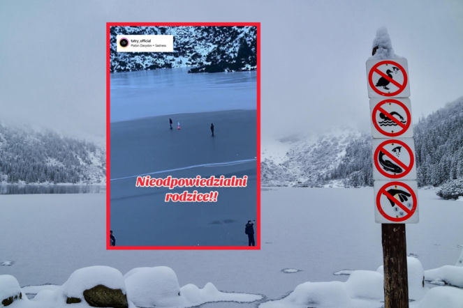 Mrożące krew w żyłach nagranie z Morskiego Oka. Świadome pogrywanie życiem dziecka