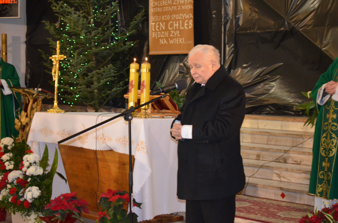 Jarosław Kaczyński w Starachowicach 16.01.2021