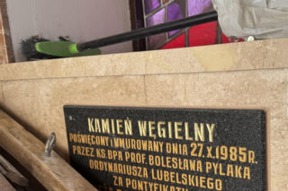 Trwa odbudowa spalonego kościoła w Lublinie. Powoli, ale w dobrym kierunku