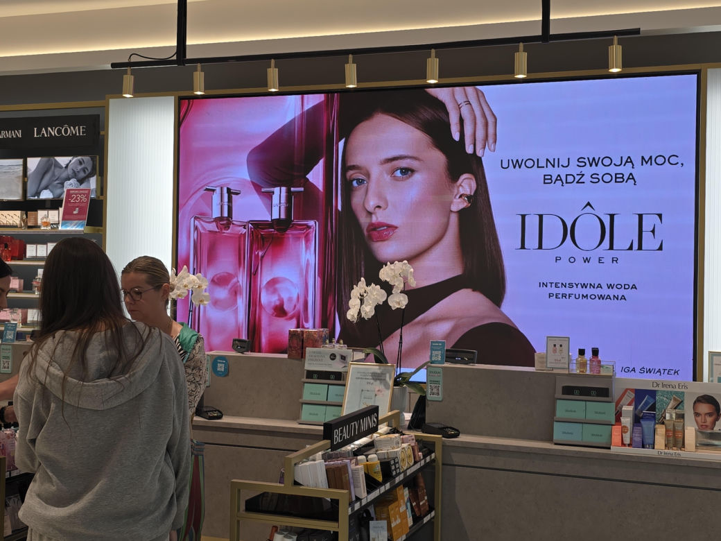 Iga Świątek, kampania reklamowa Lancome