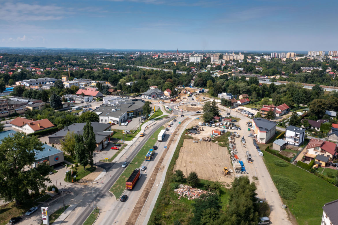 Ulica Lwowska - koniec I etapu prac