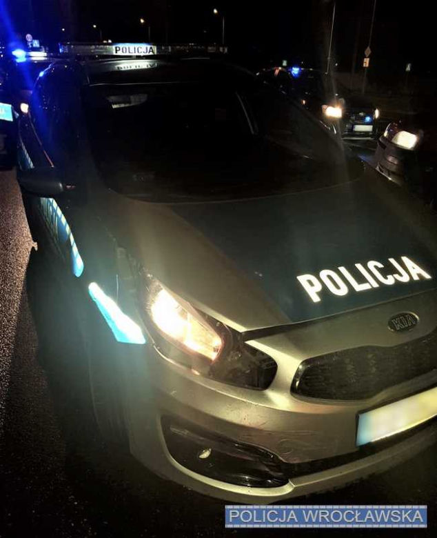 Nocny pościg za pijanym kierowcą