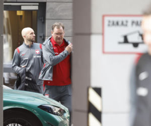 Reprezentacja Polski przed meczem ze Szwecją