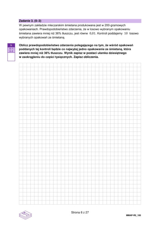 Matura rozszerzona z matematyki 2024 