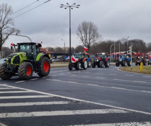 Protest rolników w Lublinie [GALERIA]