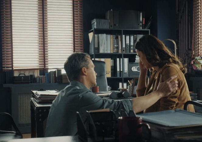 M jak miłość, odcinek 1904. Kasia (Paulina Lasota), Jakub Karski (Krzysztof Kwiatkowski)