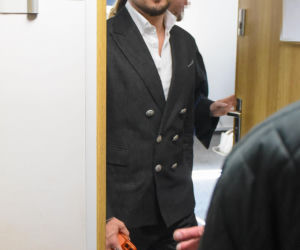 Sandra Kubicka i Aleksander Baron na drugiej rozprawie rozwodowej