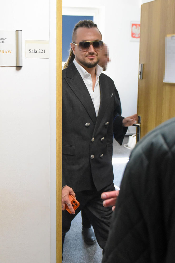 Sandra Kubicka i Aleksander Baron na drugiej rozprawie rozwodowej