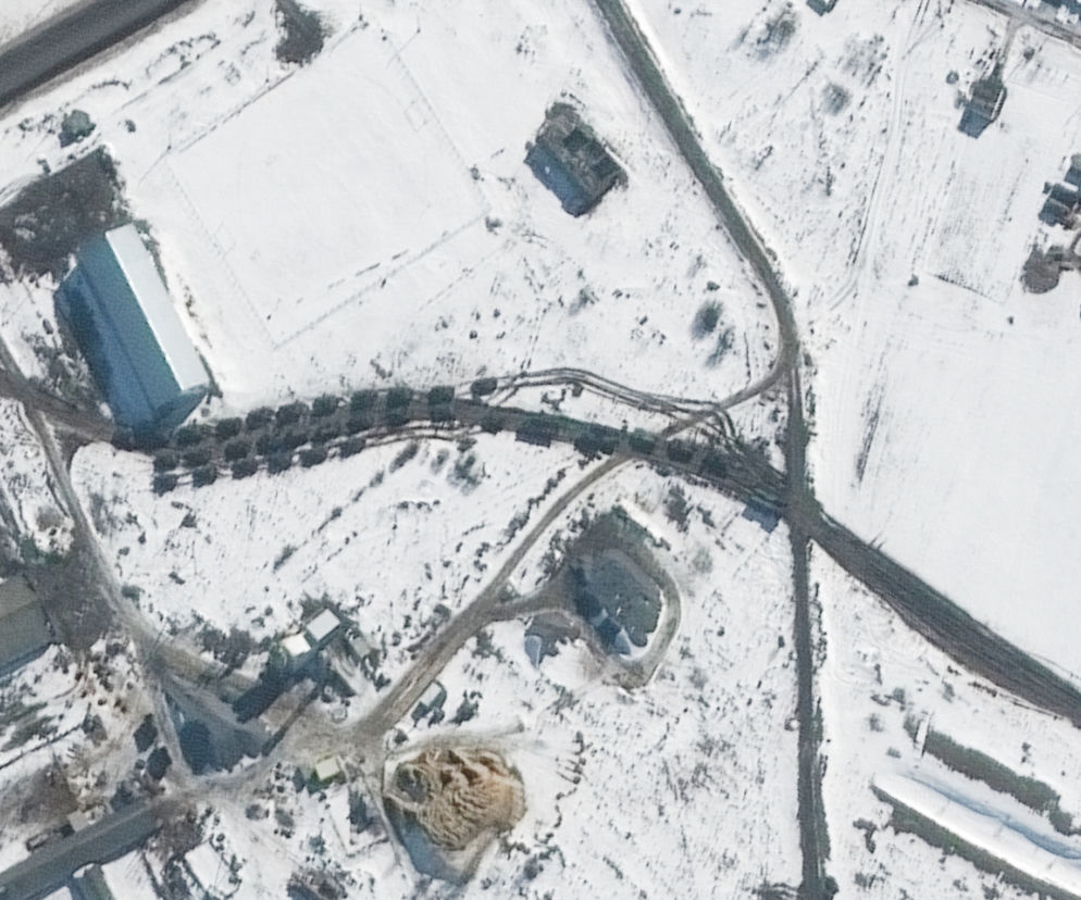 Wojska rosyjskie przy granicy z Ukrainą [20.02.2022]