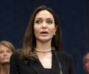 Angelina Jolie na Ukrainie