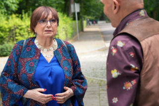 Barwy szczęścia odc. 3288. Irenka (Krystyna Tkacz), Tolek Koszyk (Marek Siudym)