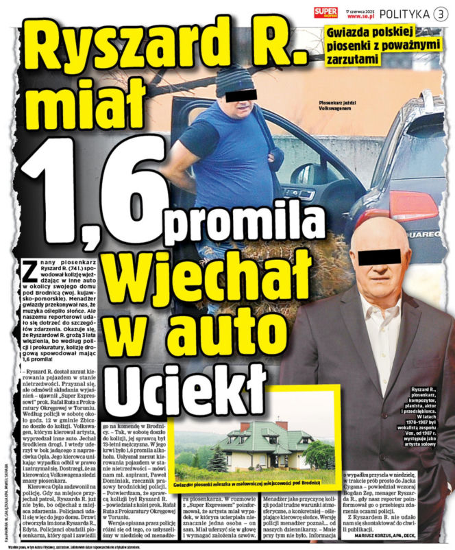 Ryszard Rynkowski skazany