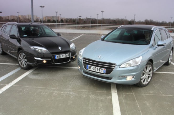 Renault Laguna i Peugeot 508