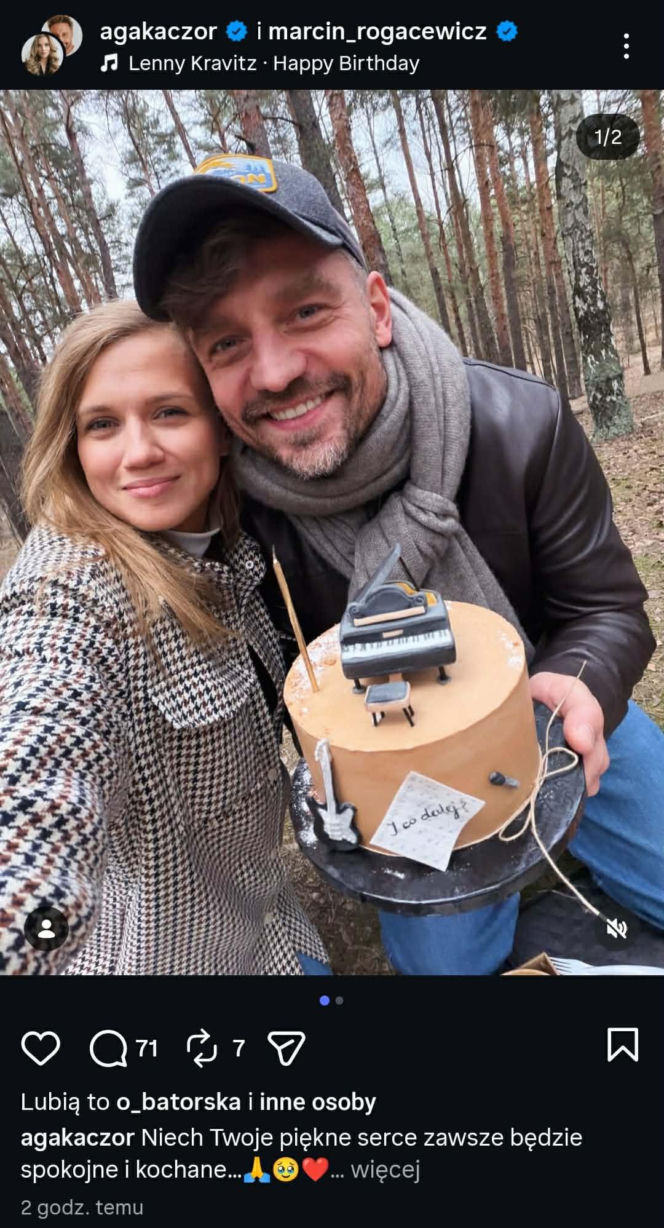 Marcin Rogacewicz, Agnieszka Kaczorowska