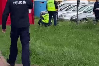 Strzelanina w Białej Podlaskiej. Nie żyje mężczyzna. Trwa obława