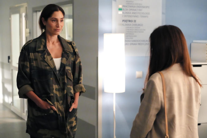 Barwy szczęścia odc. 3315. Kasia (Katarzyna Glinka), Celina (Orina Krajewska)