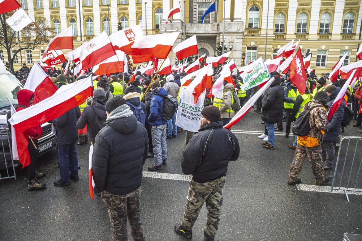 Protesty rolników