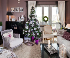 Choinka w stylu glamour