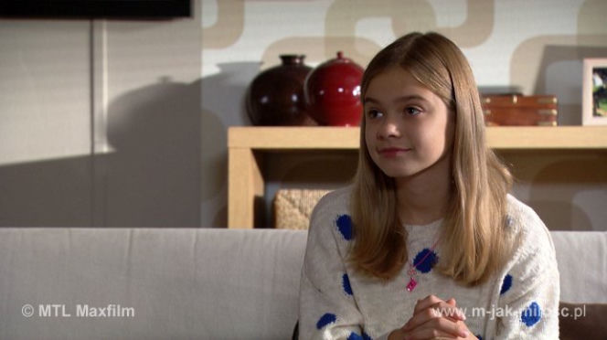 M jak miłość odc. 1046. Zosia (Julia Wróblewska)