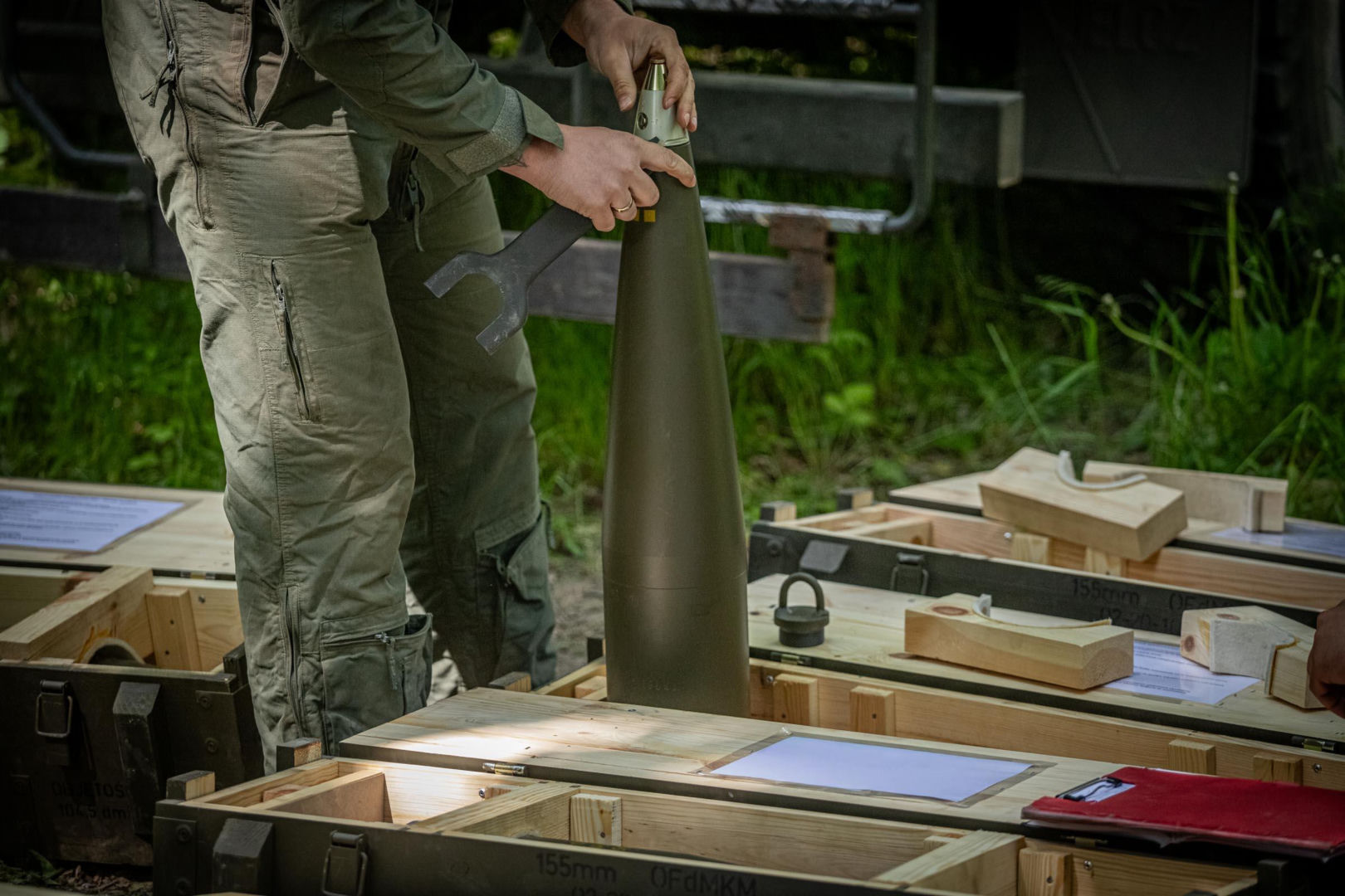 Amunicja 155 mm do armatohaubic K9