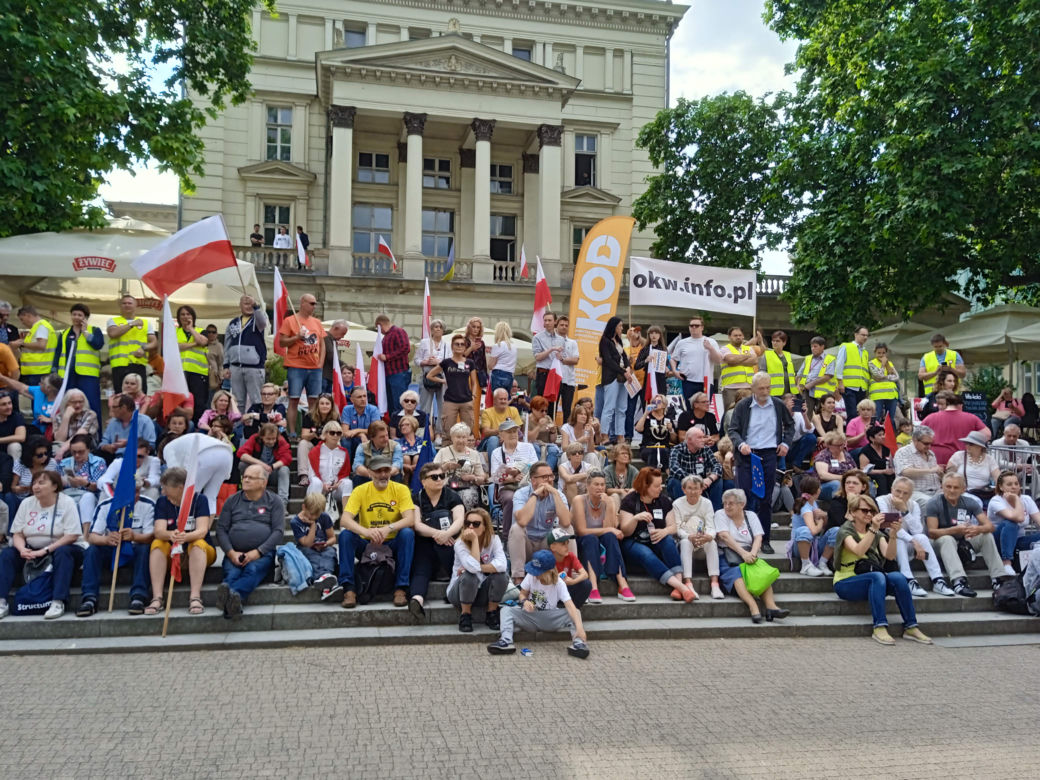 Wiec Donalda Tuska w Poznaniu
