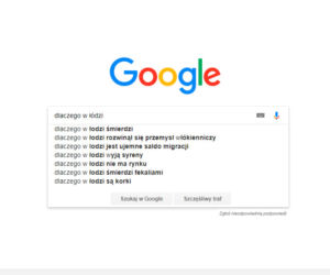 Łódź w Google. Czego szukamy najczęściej?