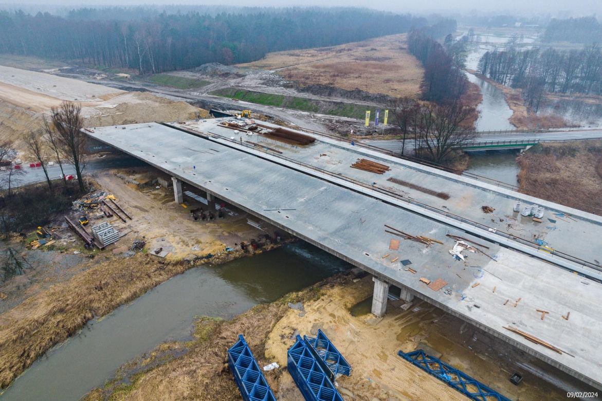 Budowa S1 Oświęcim - Dankowice LUTY 2024