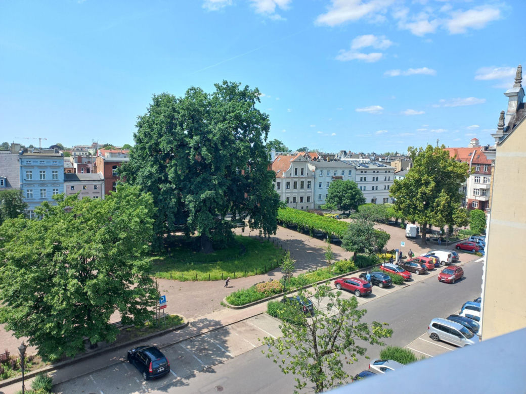 Ale miejsce! Letnia czytelnia na dachu biblioteki w Lesznie prawie gotowa