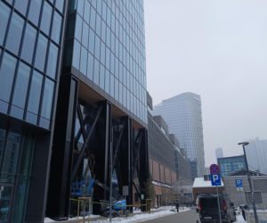 Studio A w Warszawie pod koniec budowy