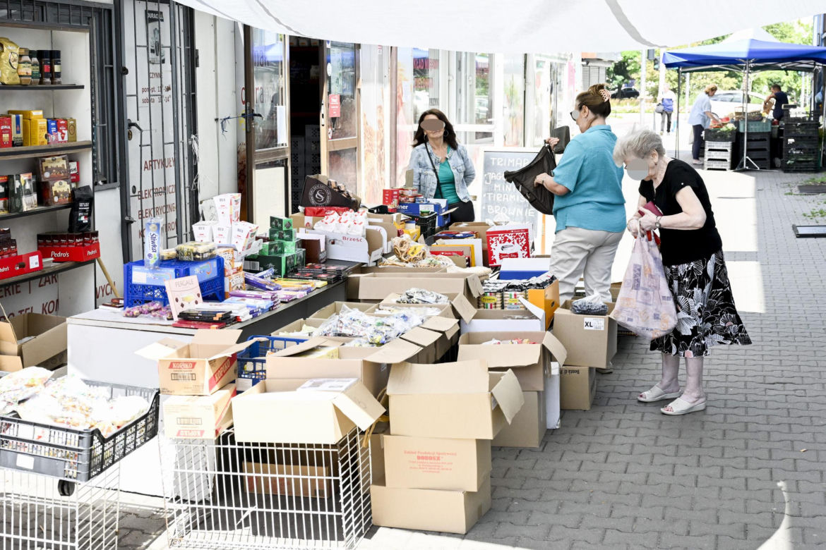 Chcą im zabrać ukochany bazarek. Ma w tym miejscu powstać nowy blok