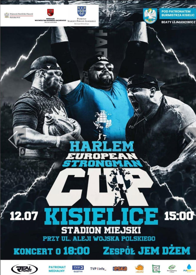Strongmani Kisielice plakat