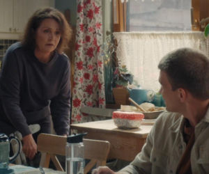 M jak miłość odc. 1910.  Mateusz (Rafał Kowalski), Marysia (Małgorzata Pieńkowska)