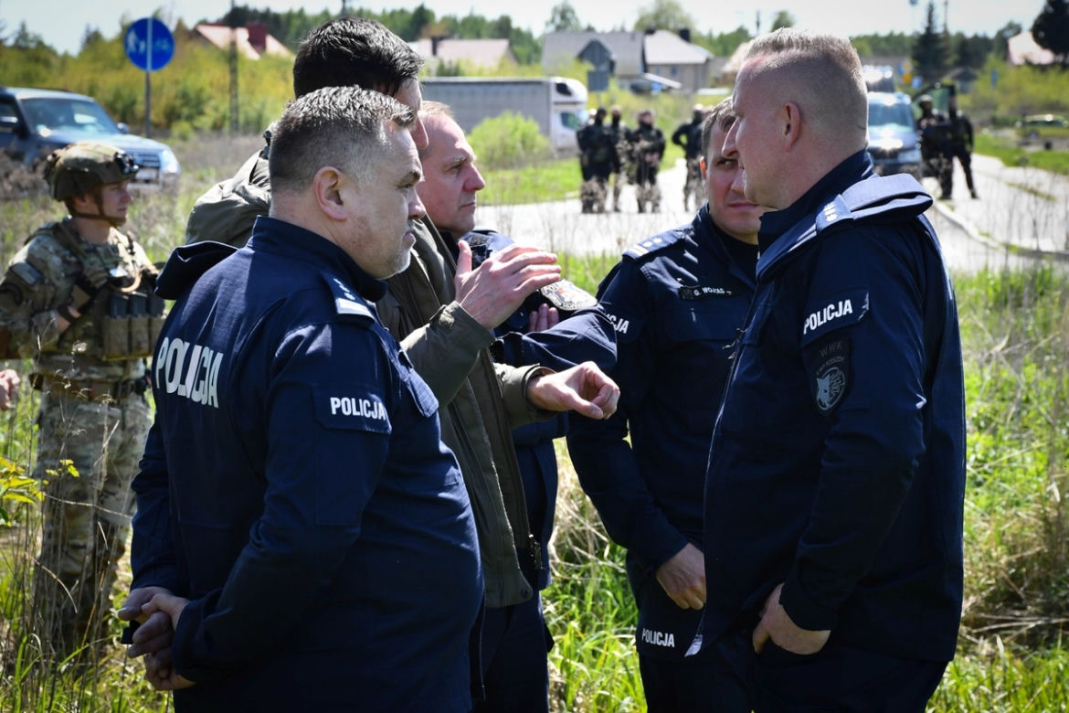Policjanci z Rzeszowa na wspólnych ćwiczeniach z żołnierzami armii amerykańskiej