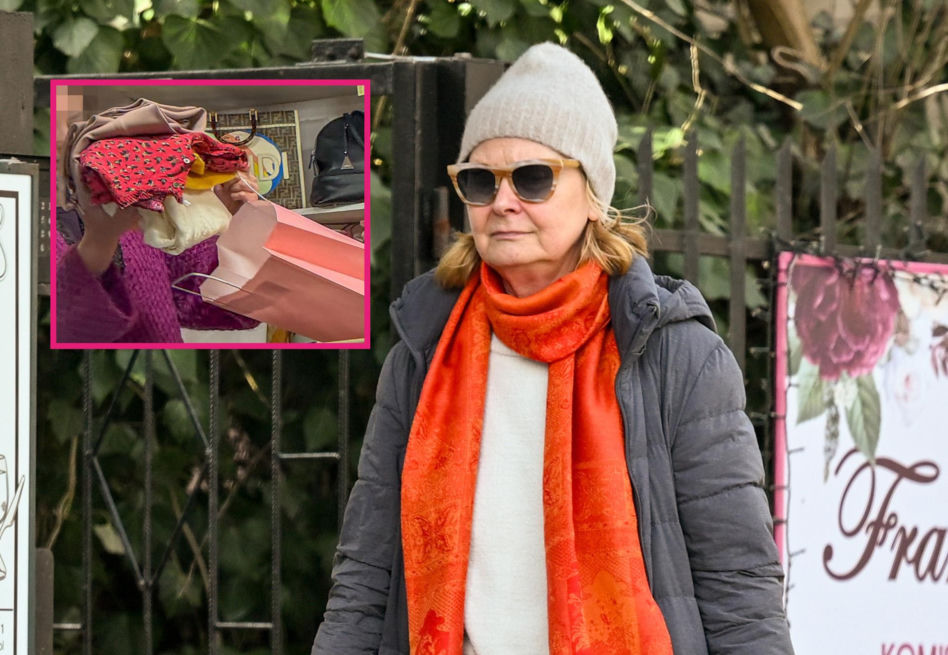 Barbara Bursztynowicz ubiera się w komisie