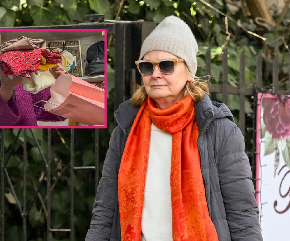 Barbara Bursztynowicz ubiera się w komisie