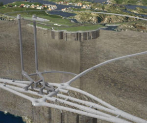 Tunel Ragfast w Norwegii - wizualizacje