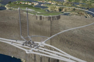 Tunel Ragfast w Norwegii - wizualizacje