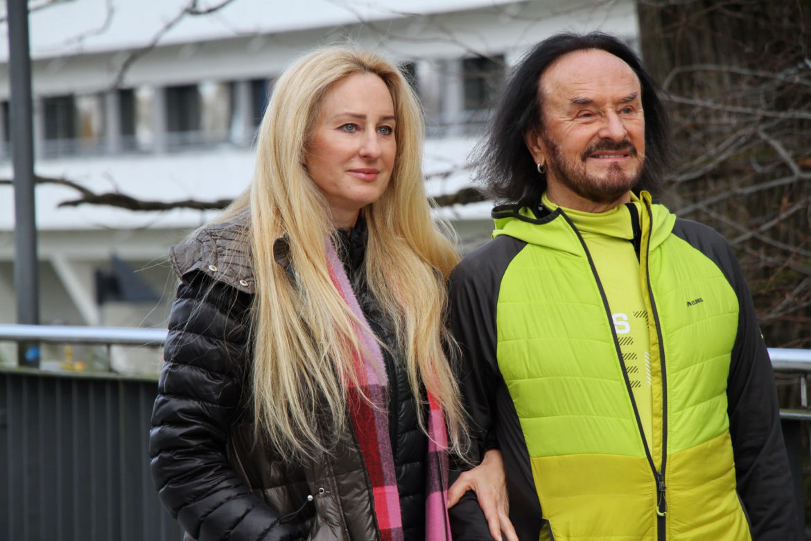 Stan Borys na basenie 