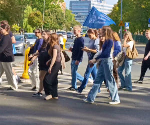 Spacerek na uniwerek w Szczecinie