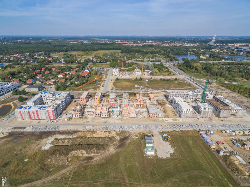 Nowe Żerniki z lotu ptaka