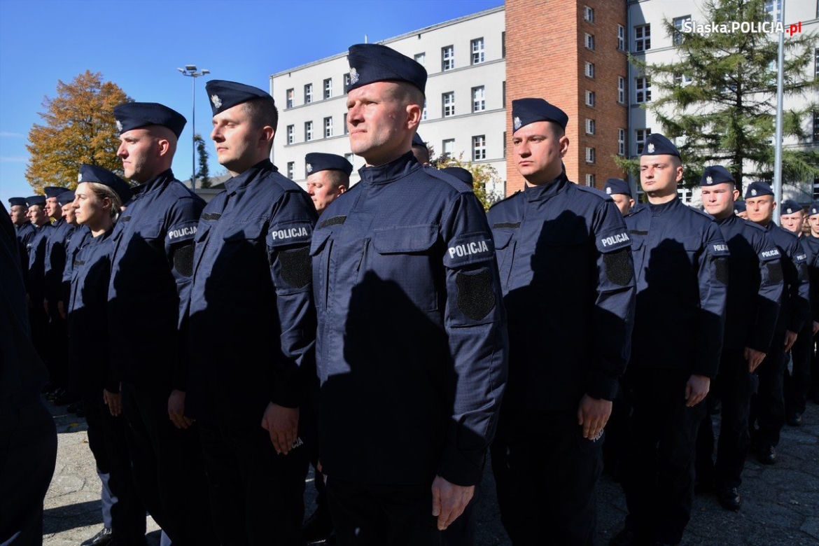 Śląska policja ma nowych policjantów