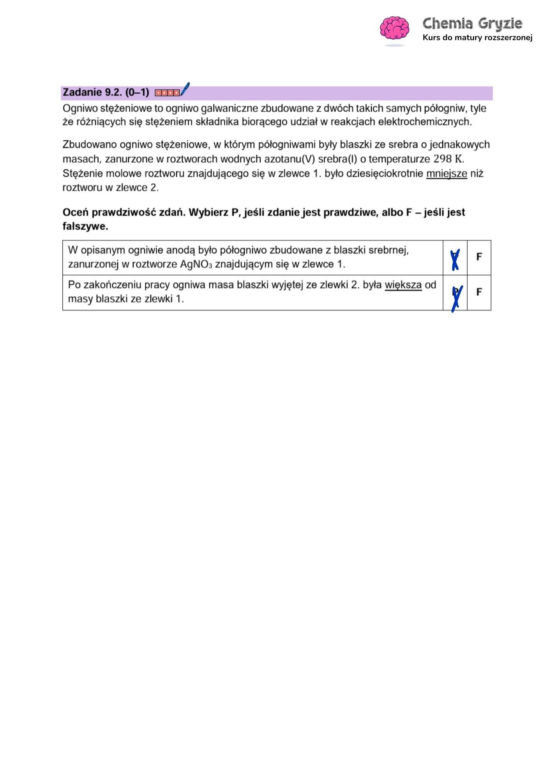 Matura 2026 z rozszerzonej chemii: odpowiedzi do wszystkich zadań z arkusza CKE 13.05.2026