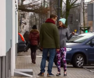 	O mnie się nie martw 2 sezon odc. 6. Marcin (Stefan Pawłowski), Magda (Anna Terpiłowska)