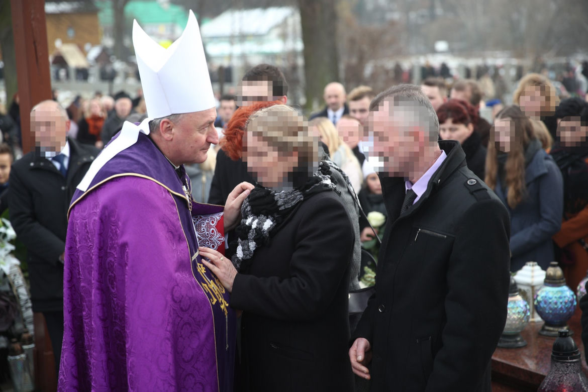 Ostatnie pożegnanie księdza Piotra Pławeckiego