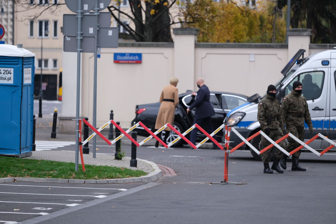Agata Duda na Święcie Niepodległości