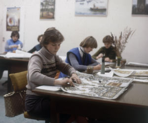 Fabryka dywanów w Białymstoku, 1979 r.