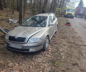 Wypadek w okolicach miejscowości Popielżyn-Zawady (31.03.2026)