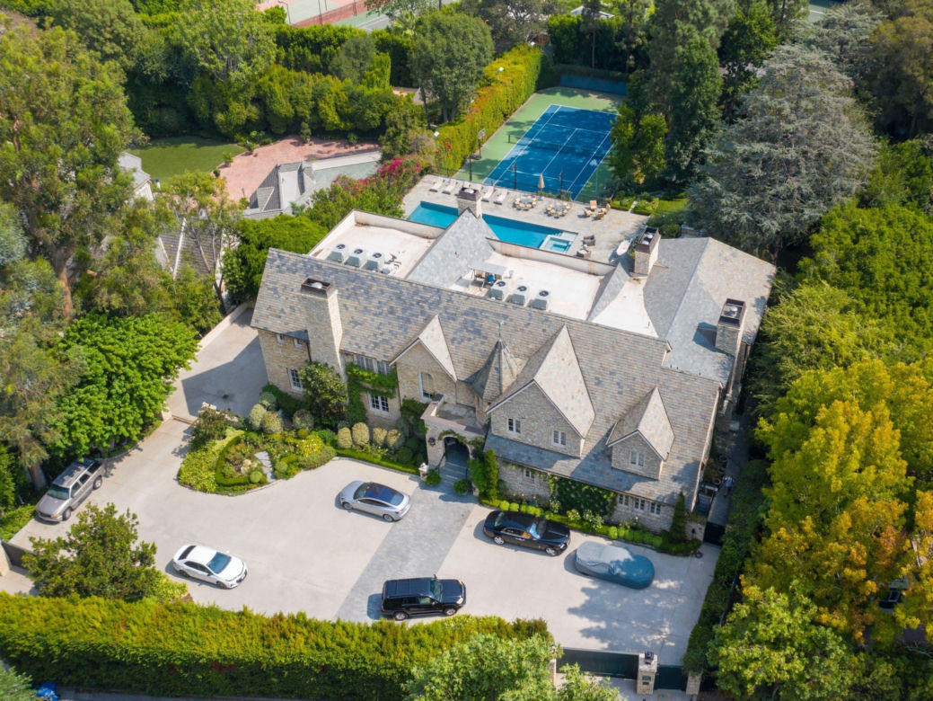 Jeden z największych domów w Beverly Hills